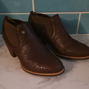 Twisted X Dark Brown Ankle Booties